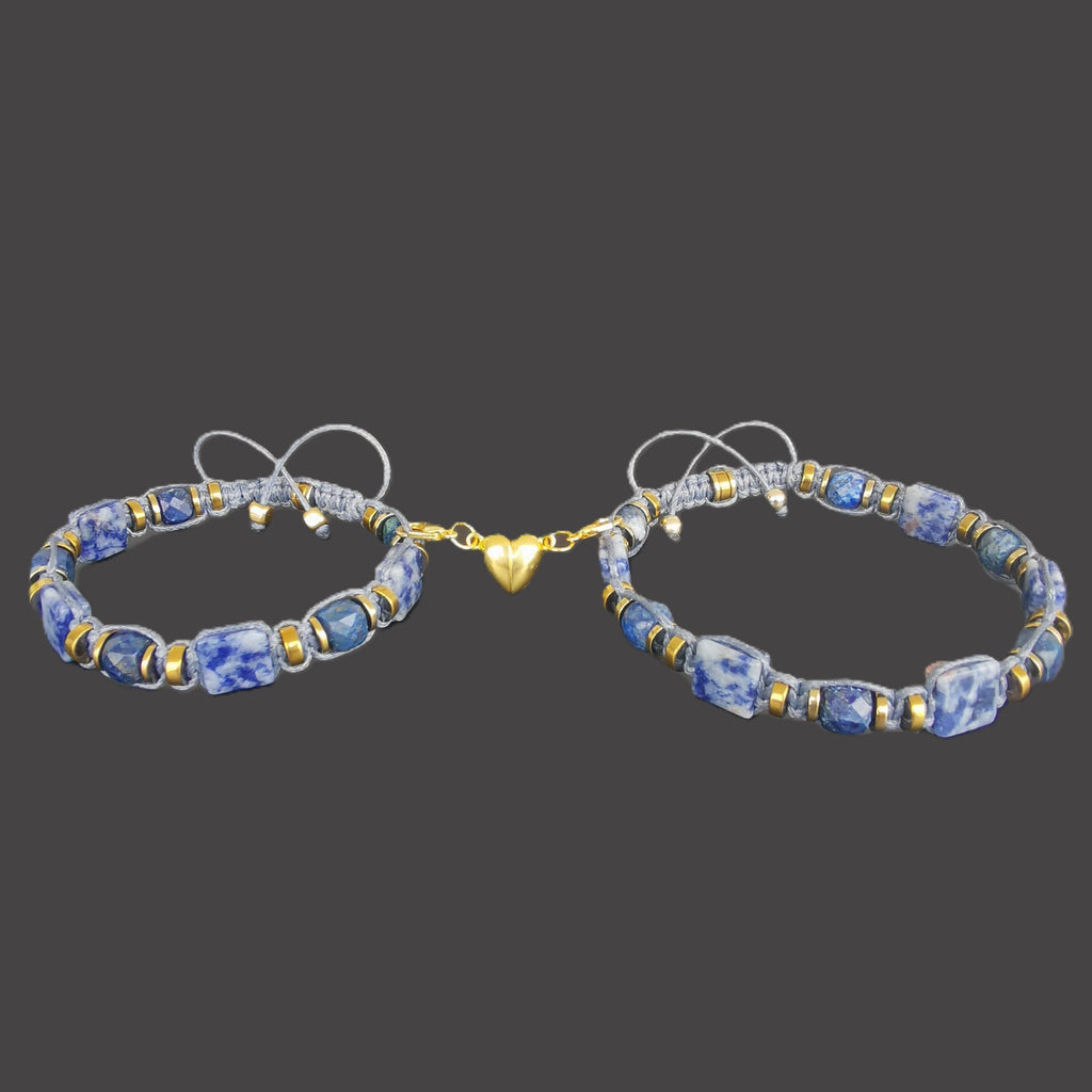Lapis Lazuli Sodalite Bracelet Deep Sky Voyager 506