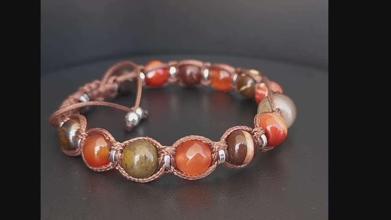 103 Sunset & Earth Bracelet