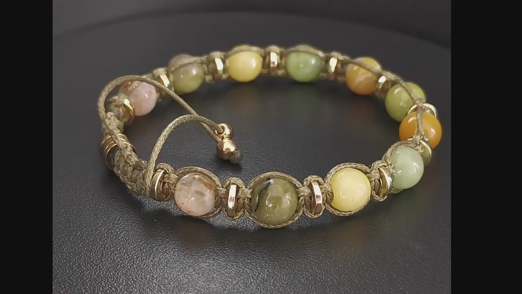 108  Forest Glow Bracelet
